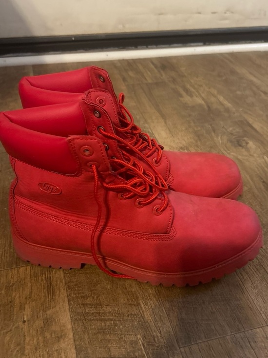 Lugz Hommies Red Men\'s Lace-Up Work Boots main image 5
